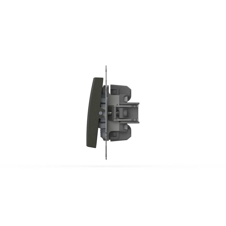 Переключатель двухклавишный ELBI Zena Vega 609-011100-211