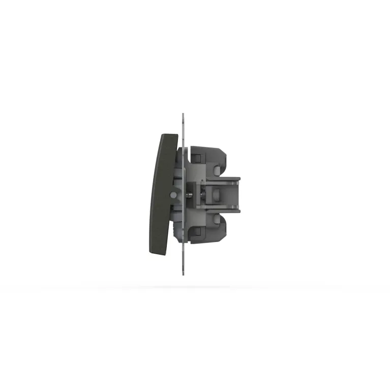 Переключатель двухклавишный ELBI Zena Vega 609-011100-211