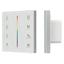 Панель Arlight Sens Smart-P22-RGBW White (12-24V, 4x3A, 2.4G) 025168