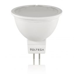 Лампа светодиодная Voltega GU5.3 6W 4000К полусфера матовая VG2-S2GU5.3cold6W 4705