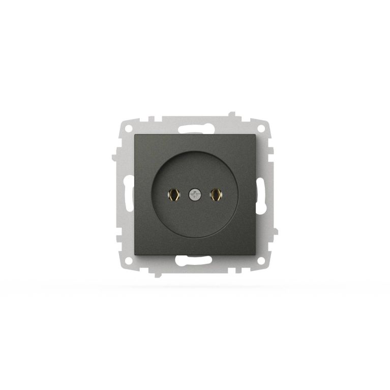 Розетка без заземления ELBI Zena Vega 609-011100-215