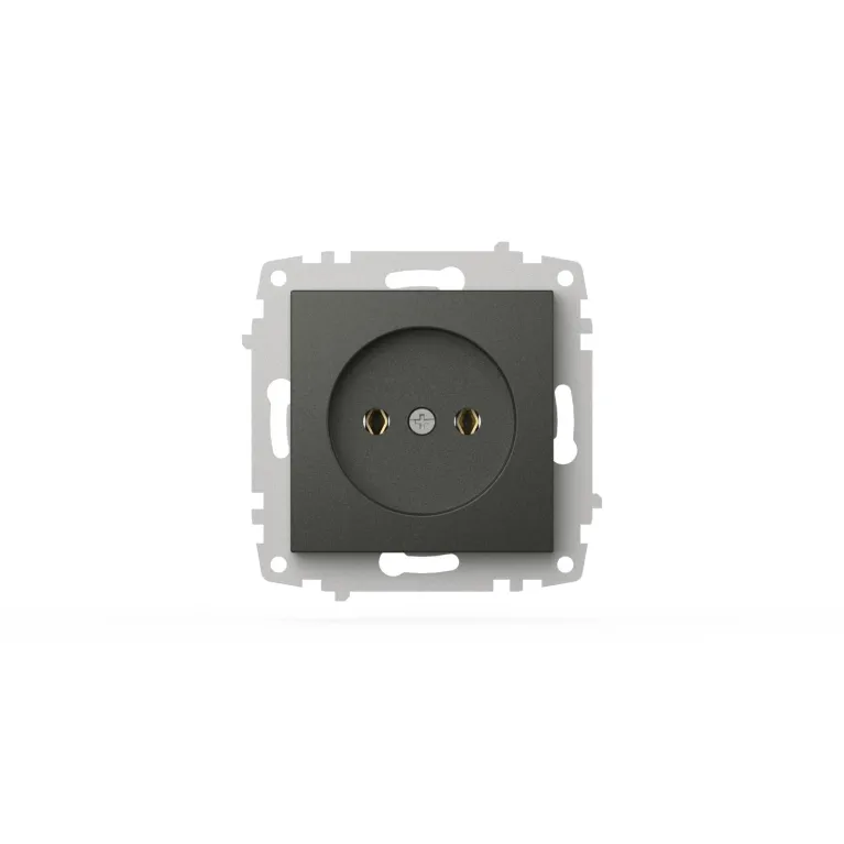 Розетка без заземления ELBI Zena Vega 609-011100-215