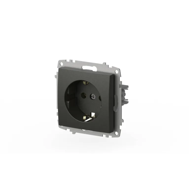 Розетка с заземлением ELBI Zena Vega 609-011100-217