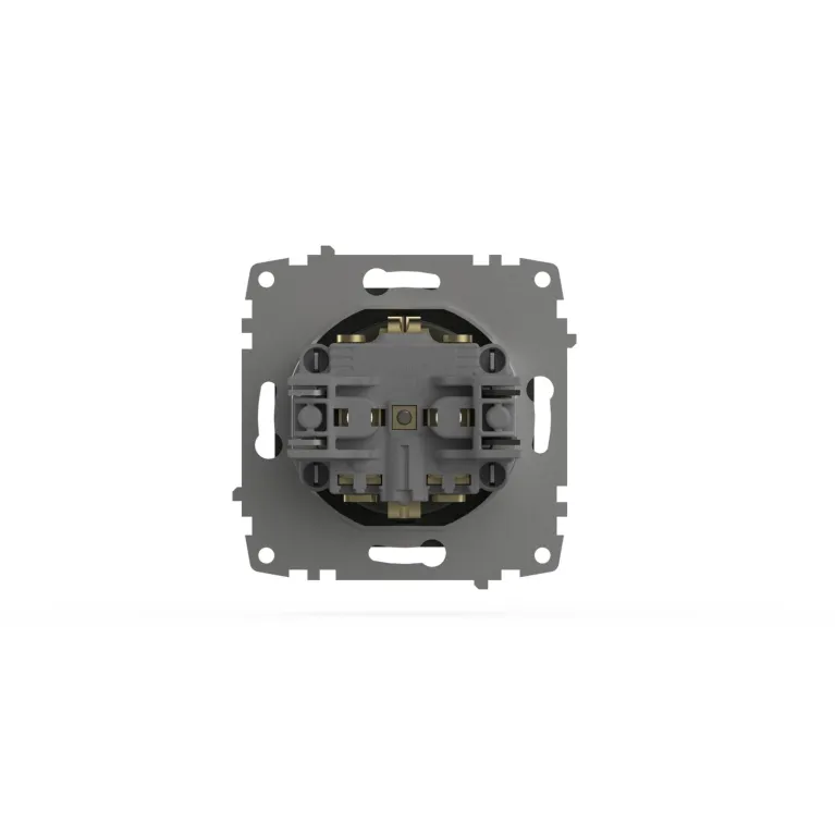 Розетка с заземлением ELBI Zena Vega 609-011100-217