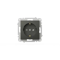 Розетка с заземлением и защитой от детей ELBI Zena Vega 609-011100-243