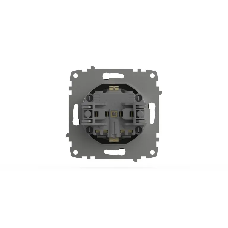 Розетка с заземлением и защитой от детей ELBI Zena Vega 609-011100-243