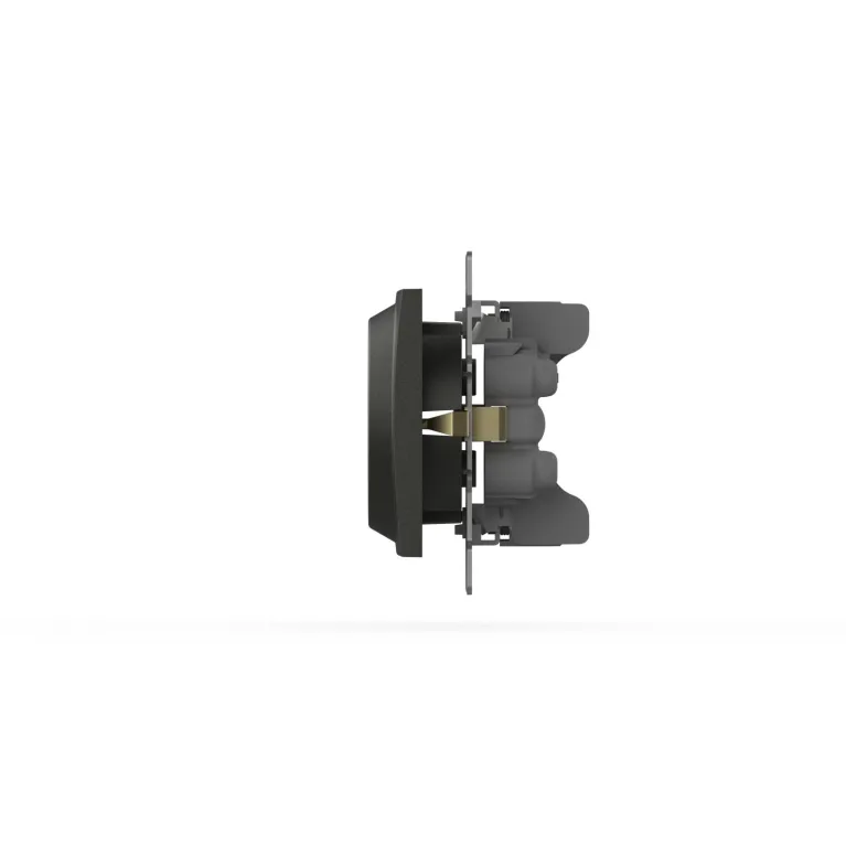 Розетка двухместная с заземлением ELBI Zena Vega 609-011100-907