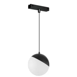 Трековый магнитный светильник Arlight MAG-VIBE-EMISFERO-HANG-R100-6W Day4000 (BK, 130 deg, 48V) 0441
