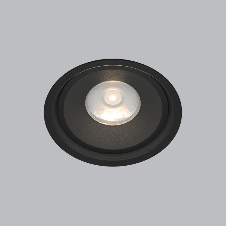 Встраиваемый светодиодный светильник Elektrostandard Slide 25083/LED 6W 4200K чёрный a062944