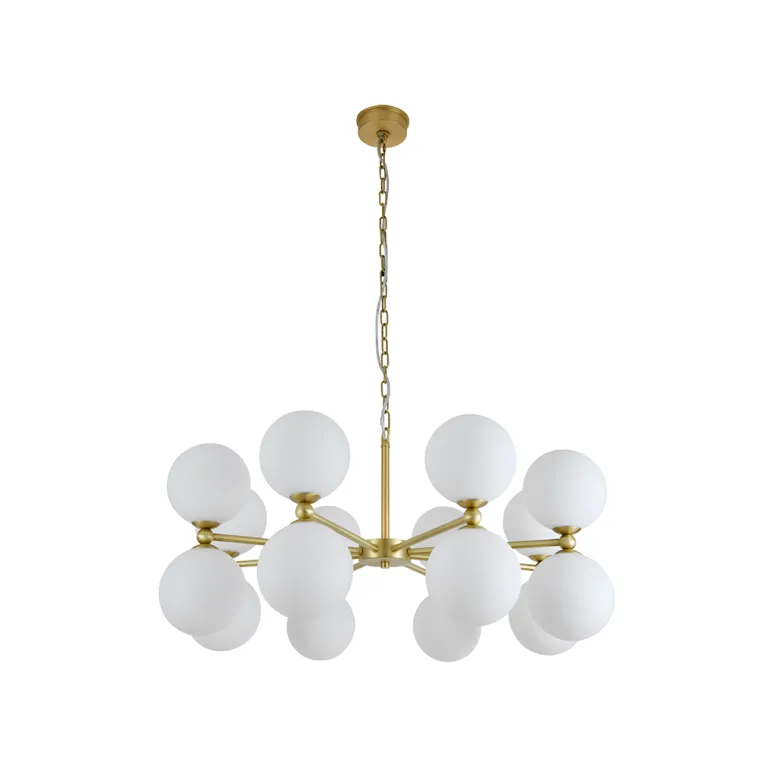 Подвесная люстра Newport Ingrid 3840/80 С brass М0070680