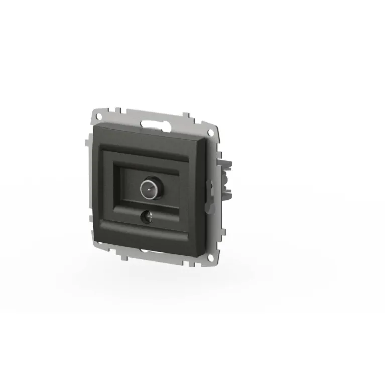 Розетка для TV с экраном (проходная) ELBI Zena Vega 609-011100-272