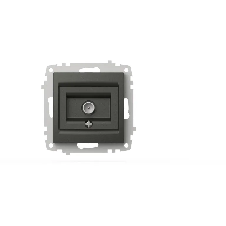 Розетка для TV с экраном (проходная) ELBI Zena Vega 609-011100-272