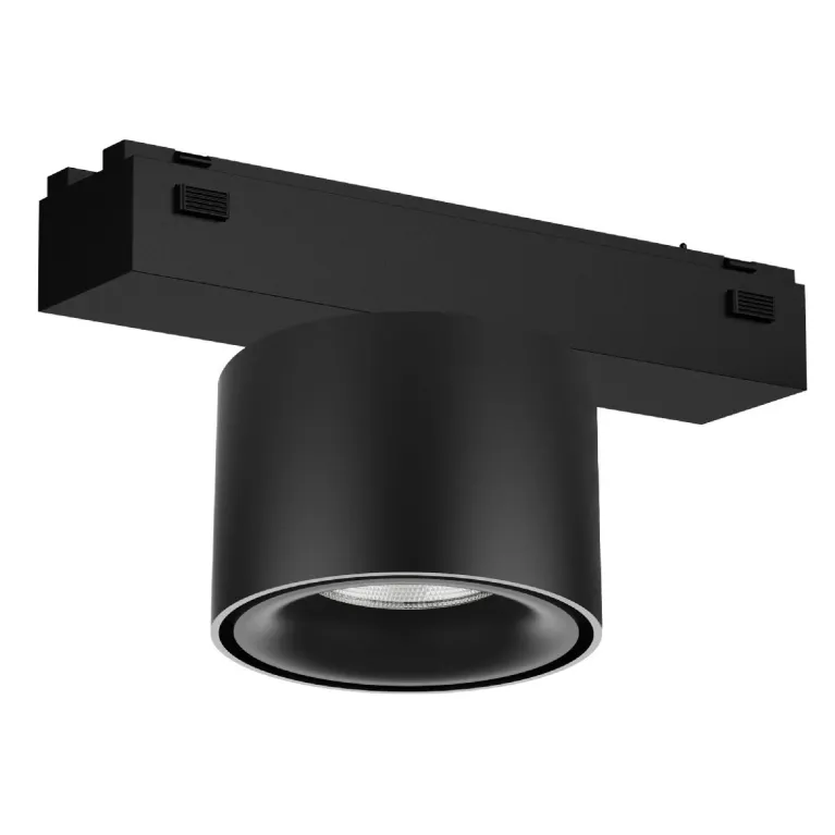 Трековый магнитный светильник Arlight MAG-VIBE-POINT-R75-10W Day4000-MIX (BK, 24 deg, 48V, DALI) 045