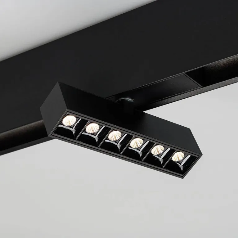 Трековый светодиодный светильник для магнитного шинопровода Arlight Mag-Laser-Fold-45-S160-6W Day400