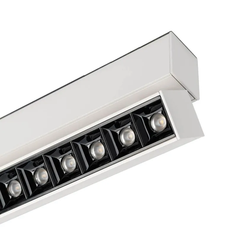 Трековый светодиодный светильник для магнитного шинопровода Arlight Mag-Laser-Fold-45-S160-6W Warm30
