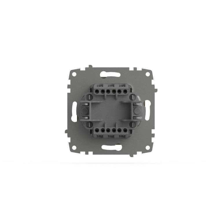 Переключатель двухклавишный ELBI Zena Vega 609-011400-211