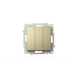 Выключатель трехклавишный ELBI Zena Vega 609-011400-254