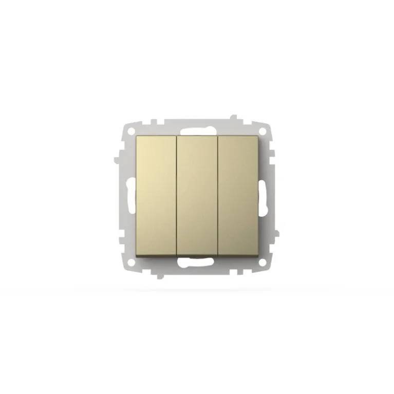 Выключатель трехклавишный ELBI Zena Vega 609-011400-254