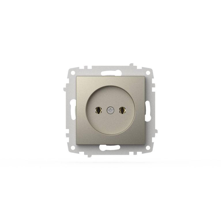 Розетка без заземления ELBI Zena Vega 609-011400-215