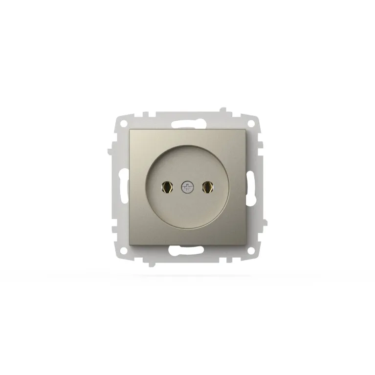 Розетка без заземления ELBI Zena Vega 609-011400-215