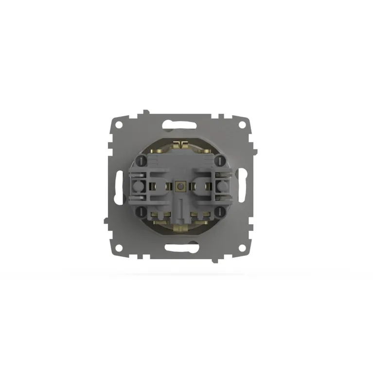 Розетка с заземлением ELBI Zena Vega 609-011400-217
