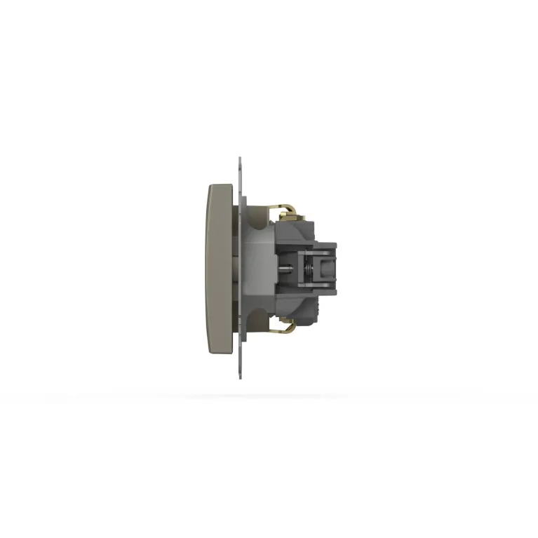 Розетка с заземлением ELBI Zena Vega 609-011400-217
