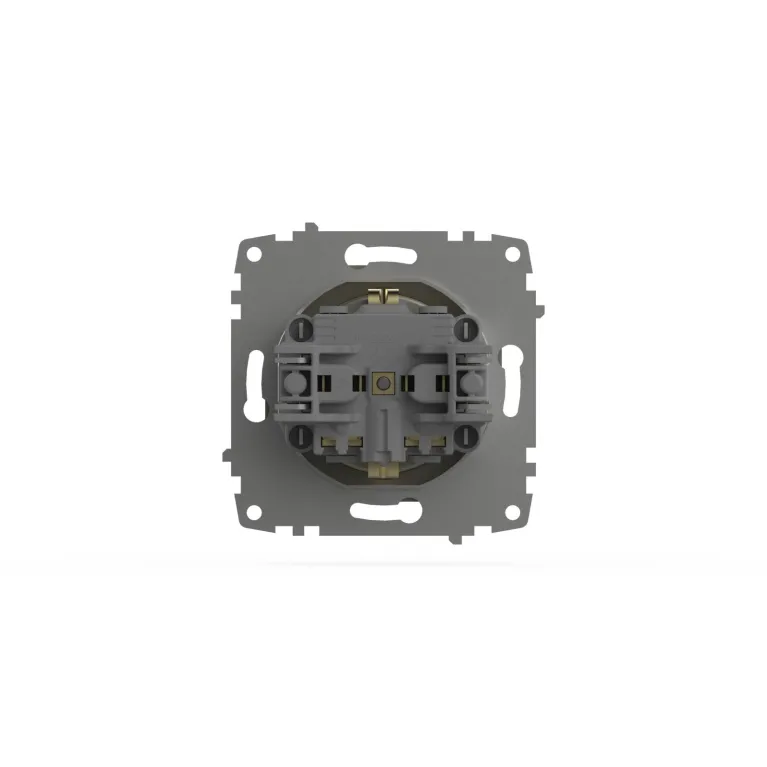 Розетка с заземлением и защитой от детей ELBI Zena Vega 609-011400-243