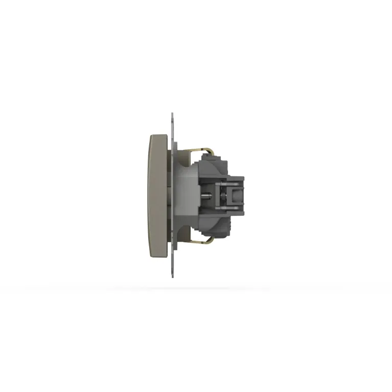 Розетка с заземлением и защитой от детей ELBI Zena Vega 609-011400-243