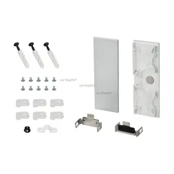 Заглушка Arlight S2-WALL-X2-H128 Silver 021232