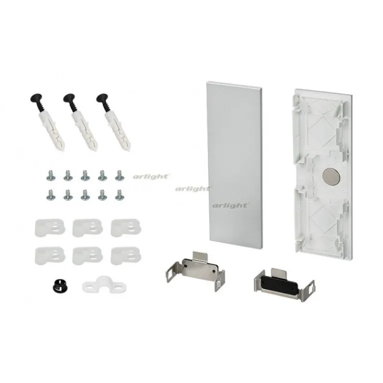 Заглушка Arlight S2-WALL-X2-H128 Silver 021232