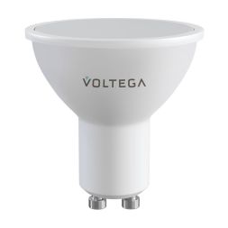 Лампа светодиодная диммируемая Voltega GU10 5W 2700К матовая VG-MR16GU10cct-WIFI-5W 2425