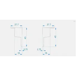 Заглушка Deko-Light End Cap P-EL-03-10 Set 2 pcs 978271