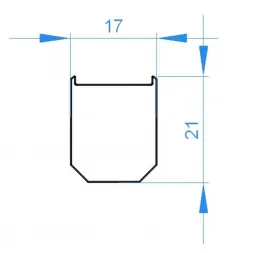 Заглушка Deko-Light End Cap P-EV-03-10 Set 2 pcs 978280