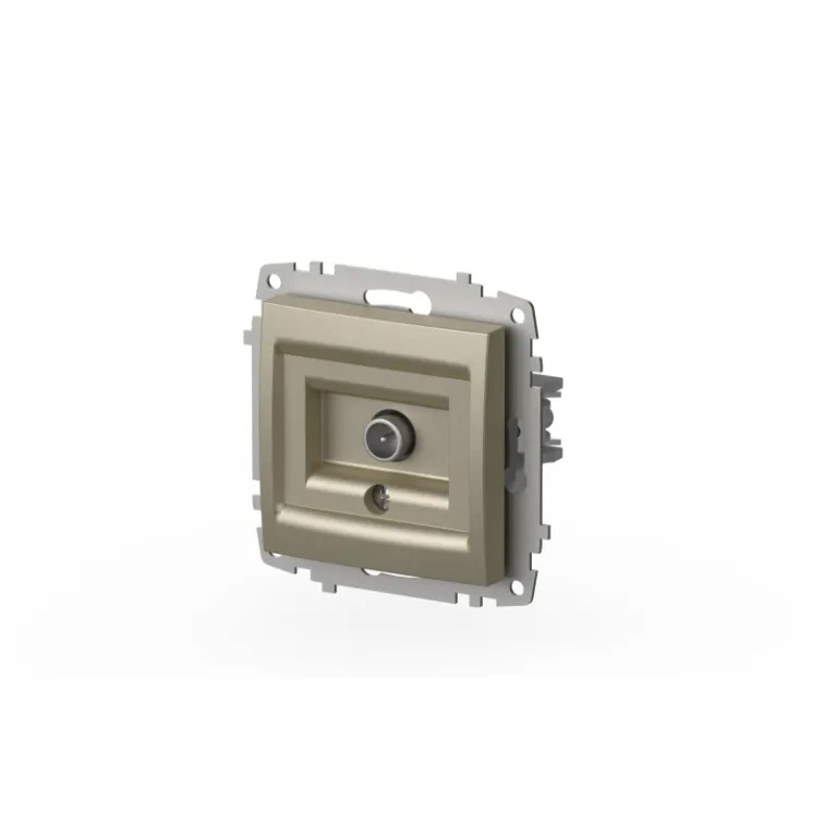Розетка для TV с экраном (концевая) ELBI Zena Vega 609-011400-273