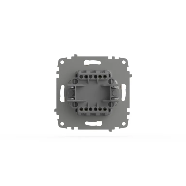 Выключатель двухклавишный ELBI Zena Vega 609-012500-202