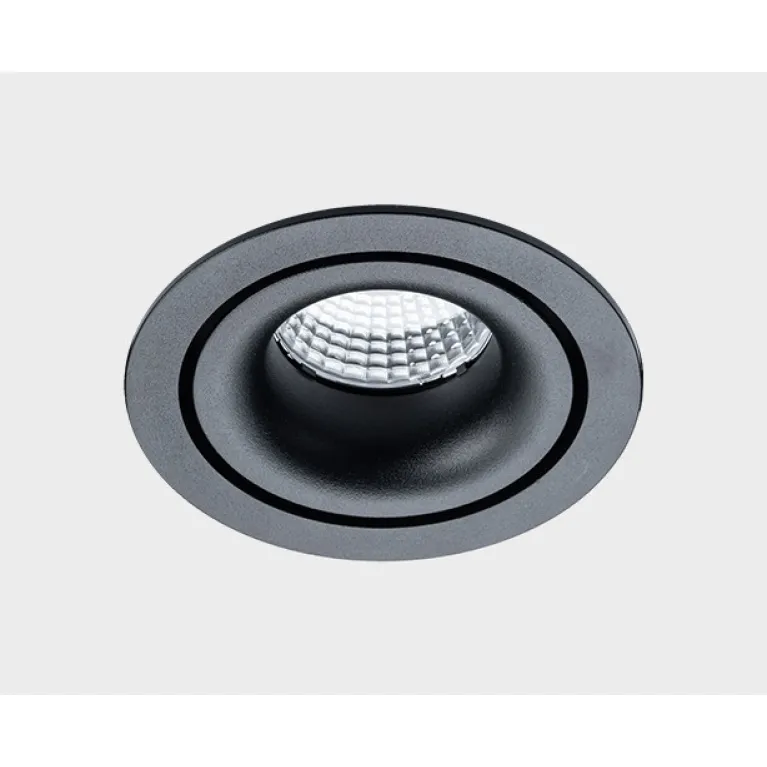 Встраиваемый светильник Italline IT06-6018 black 4000K