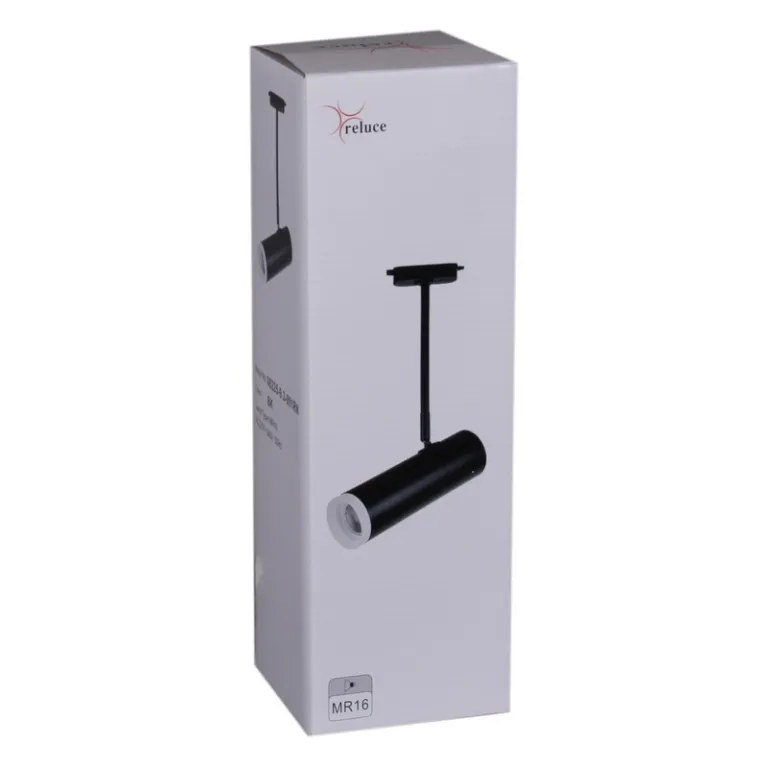 Трековый однофазный светильник Reluce 06225-9.3-001RN MR16 BK