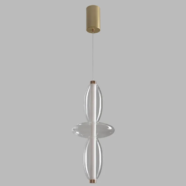 Подвесной светильник Crystal Lux QUASAR SP14W LED TRANSPARENT