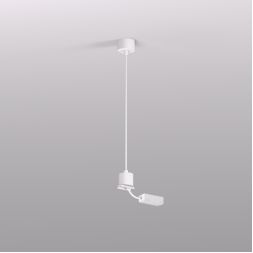 Подвод питания для подвесного монтажа трека Denkirs Smart Base TR2124-WH