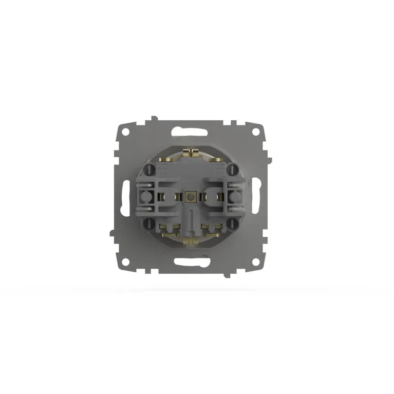 Розетка с заземлением ELBI Zena Vega 609-012500-217