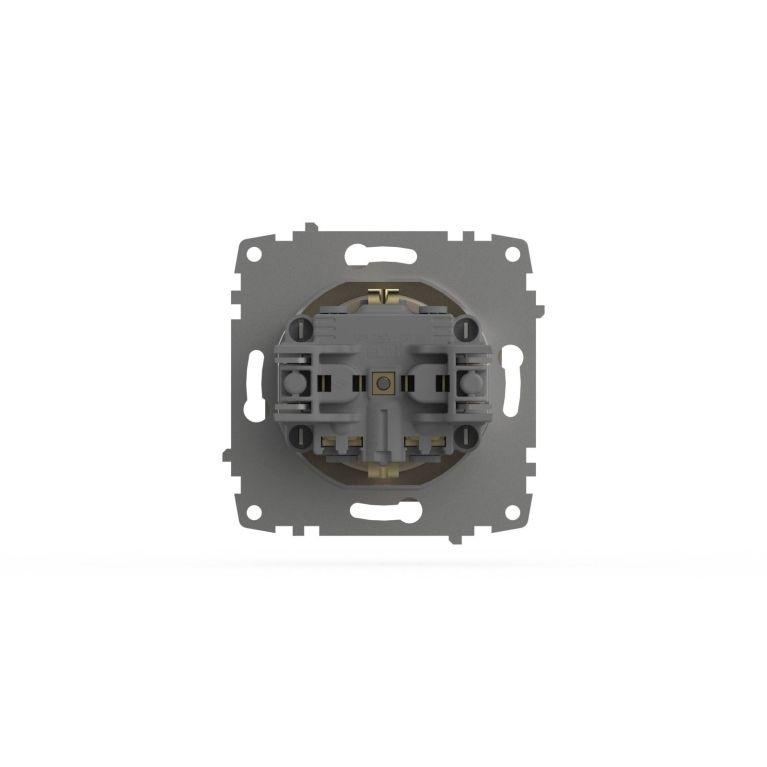 Розетка с заземлением и защитой от детей ELBI Zena Vega 609-012500-243