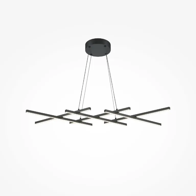 Подвесная люстра Maytoni Halo MOD244PL-L50BK