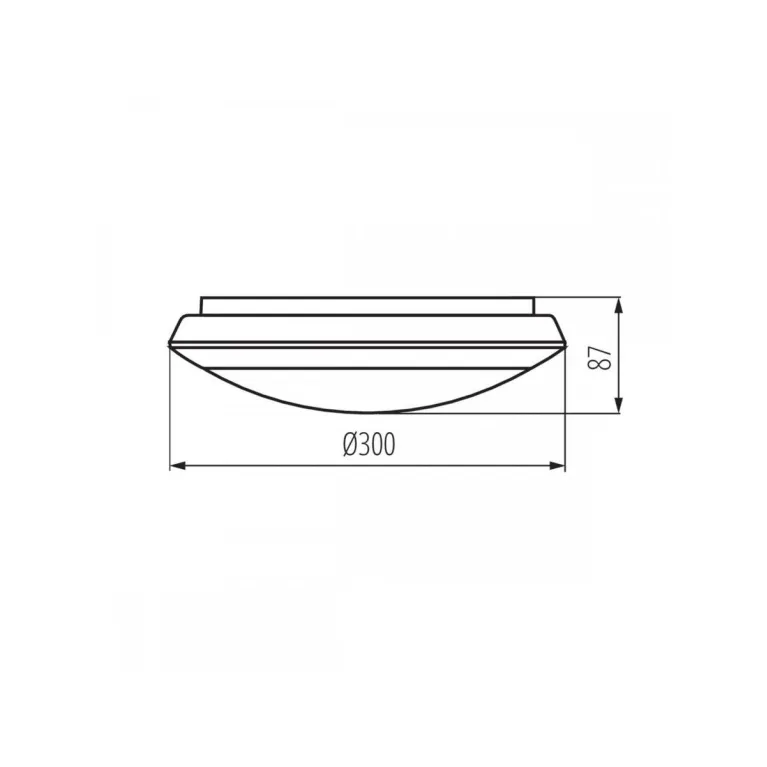 Уличный светодиодный светильник Kanlux Daba PRO 25W NW-W 19064