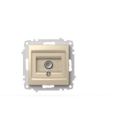 Розетка для TV с экраном (концевая) ELBI Zena Vega 609-012500-273