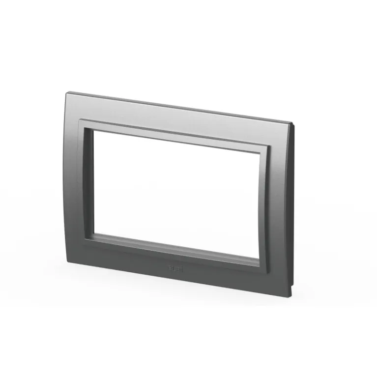 Рамка для двухместной розетки с заземлением ELBI Zena 608-011000-907
