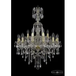 Подвесная люстра Bohemia Ivele 1415/12+6/220/XL-86/G
