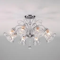 Потолочная люстра Eurosvet Norene 30157/8 хром