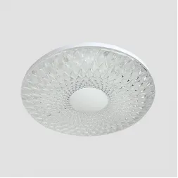 Потолочный светодиодный светильник Ambrella light Orbital Crystal Sand FS1230 CL 48W D480