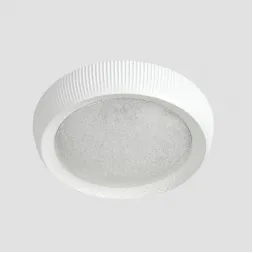 Потолочный светодиодный светильник Ambrella light Orbital Crystal Sand FS1240 WH/SD 48W D500
