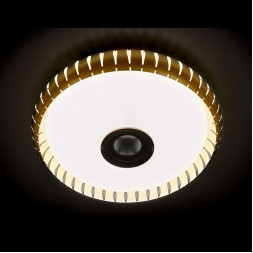 Потолочный светодиодный светильник Ambrella light Orbital Dance F789 GD 72W D500